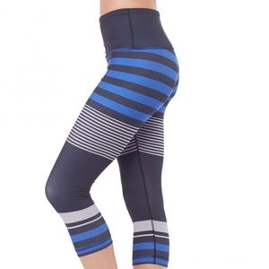 Anjali Striped Yoga Leggings
